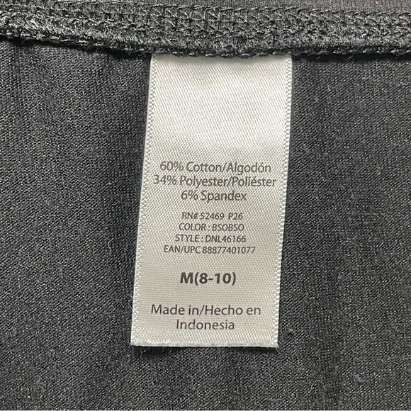 Danskin Now “Don’t Run Fly” Cotton leggings Athletic Pants in Black Women Size M - Picture 9 of 9